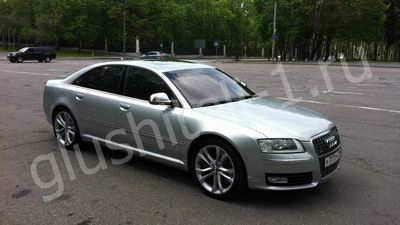 Купить глушитель, катализатор, пламегаситель Audi S8 D3 в Москве
